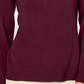 Karen Scott Women's Button Shoulder Sweater Red Size -PL