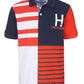 Tommy Hilfiger Kid's Little Boys Evan Colorblocked Stripe Logo Pique Polo Shirt Blue Size 5