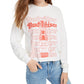 True Vintage Women's Cotton Budweiser Graphic Print T Shirt White Size X-Small