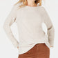 Style & Co Women's Petite Marled-Knit Sweater Beige PM