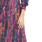 Bar III Women's Snake Print Wrap Maxi Dress Pink Size Medium