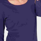 Karen Scott Women's Cotton 3/4 Sleeve Top Purple Size XX-Large