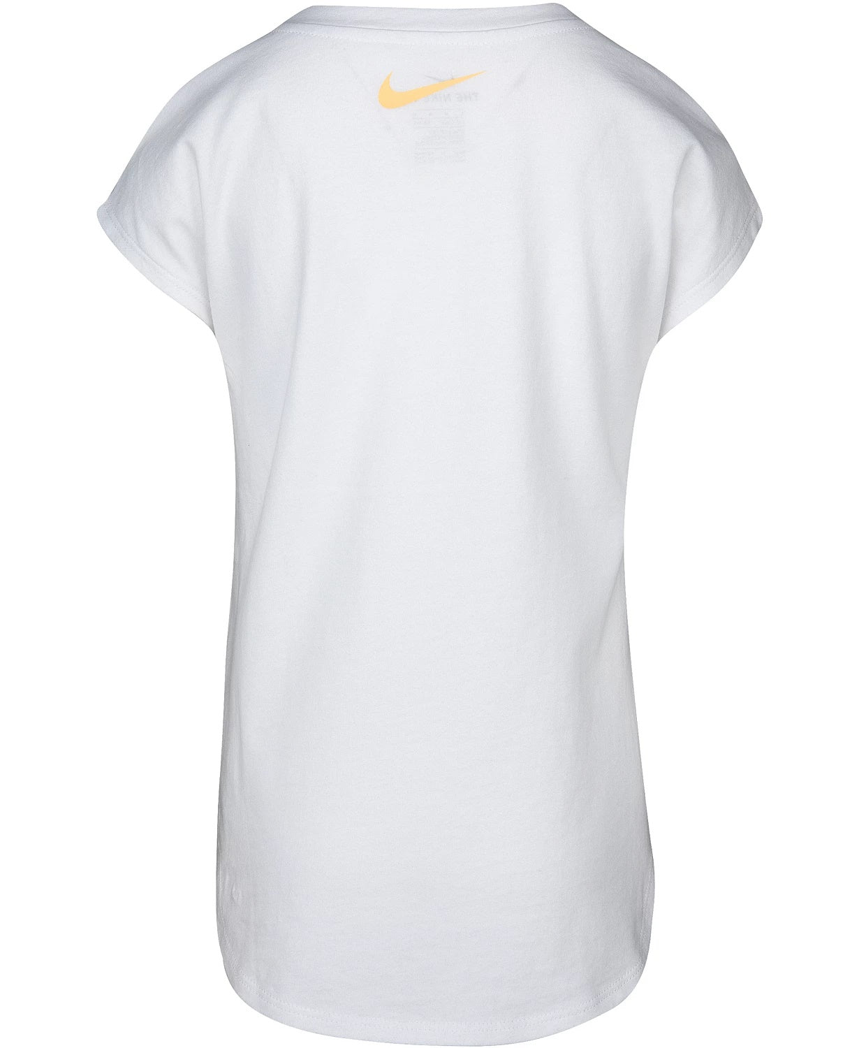 Nike Little Girl's Show Up & Show Off Logo T-Shirt White Size 5
