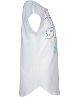 Nike Little Girl's Show Up & Show Off Logo T-Shirt White Size 5