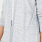 Charter Club Women's Cotton Chambray Open Front Cardigan Blue Size X-Large