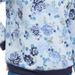 Karen Scott Women's Sport Key Garden Fleece Sweatshirt Blue Size X-Small