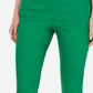 Charter Club Women's Chelsea Stretch Twill Skinny Pants Green Size 6 Petite