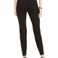 Alfani Women's Extended-Tab Skinny Pants Black Size 14 Petite