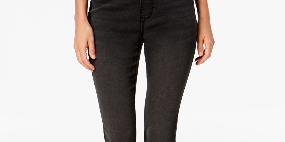 Style & Co Women's Petite Pull On Jeggings Black Size Petite Small