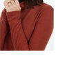 INC International Concepts Women's Metallic Knit Turtleneck Sweater Red Size PL