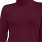 Karen Scott Women's Cotton Turtleneck Top Red Size Petite X-Large