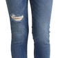 Silver Jeans Co. Women's Not Your Boyfriends Jean Blue Size 30X27