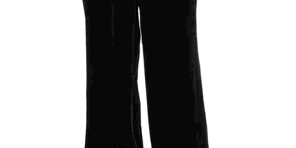 Eileen Fisher Women's Wide Ankle Pant In Black  Black Size Small