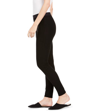 Eileen Fisher Women's Ribbed Leggings Black Size X-Small