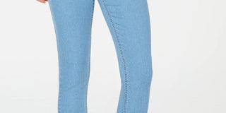 Tinseltown Junior's High Rise Raw Hem Skinny Jeans Blue Size 15