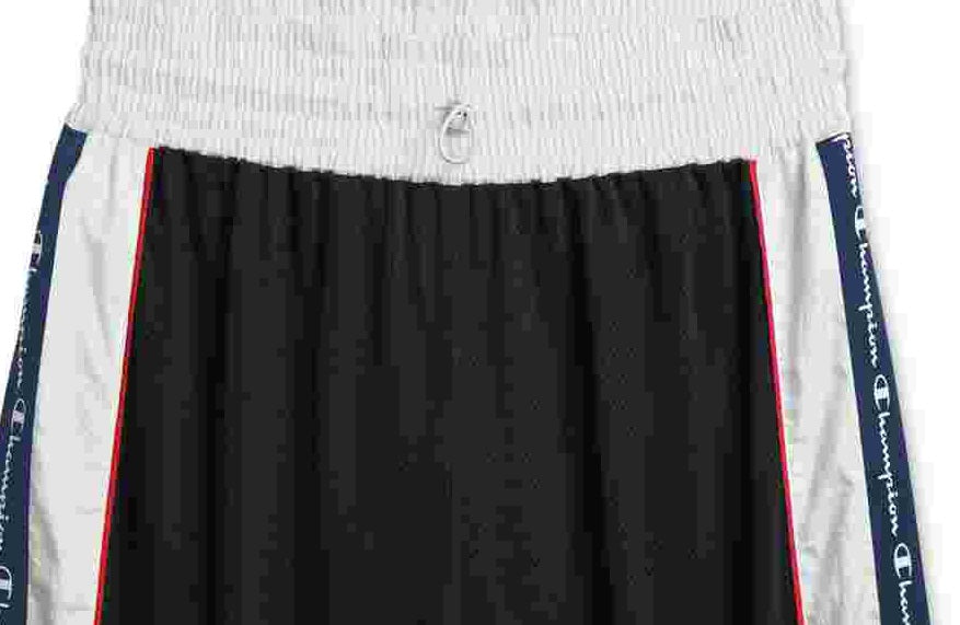 Champion Women's Life Mesh Athletic Shorts Black Size Small