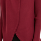 Alfani Women's Faux Fur Trim Convertible Cardigan Red Size Petite X-Large