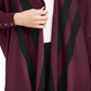 Alfani Women's Striped Open Front Cardigan Purple Size Petite Small