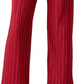 Alfani Women's Pleated Velvet Pants Wine Size Petite Small