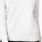 Karen Scott Women's Cotton Half Zip Sweater White Size PSM