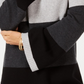 Charter Club Women's Colorblocked Sweater Black Size PXL