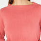 Karen Scott Women's Boatneck Sweater Pink Petite Medium