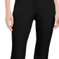 Alfani Women's Belted Wide Waistband Trouser Pants  Black Size 2 Petite