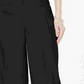 Alfani Women's Wide Leg Linen Pants Black Size 4 Petite