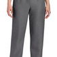 Alfred Dunner Women's Classics Pull on Straight Leg Pants Gray Size 18
