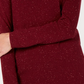 Karen Scott Women's Curved Hem Tunic Sweater Red Size Petite Small
