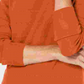 Karen Scott Women's Textured Stripe Sweater Orange Size X-Small