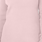 Karen Scott Women's Cotton V-Neck Sweater  Pink Size XX Large
