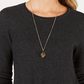 Style & Co Women's Pleated High Low Sweater Gray Size Petite X-Large