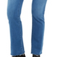 Flying Monkey Women's High Rise Mini Bootcut Jeans Blue Size 31