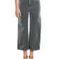J Brand Women's Corduroy Wide Leg Straight Leg Pants Gray Size 29