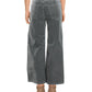 J Brand Women's Corduroy Wide Leg Straight Leg Pants Gray Size 29
