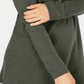 Karen Scott Women's Solid Curved Hem Tunic Green Size XX-Large