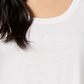 Maison Jules Women's Short Sleeve Crew Neck T-Shirt Top White Size XX-Large