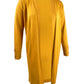 JM Collection Women's Lace up Cuff Duster Cardigan Yellow Size 1X