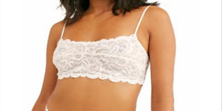 Free People Women's Intimates Lace Solid Everyday Bralette White Size X-Small