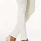 Style & Co Womne's Seam Front Ponte Knit Leggings White Size Petite Small