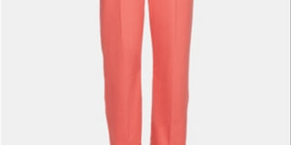 Alfred Dunner Women's Coastal Drive Proportioned Pants Orange Size 12