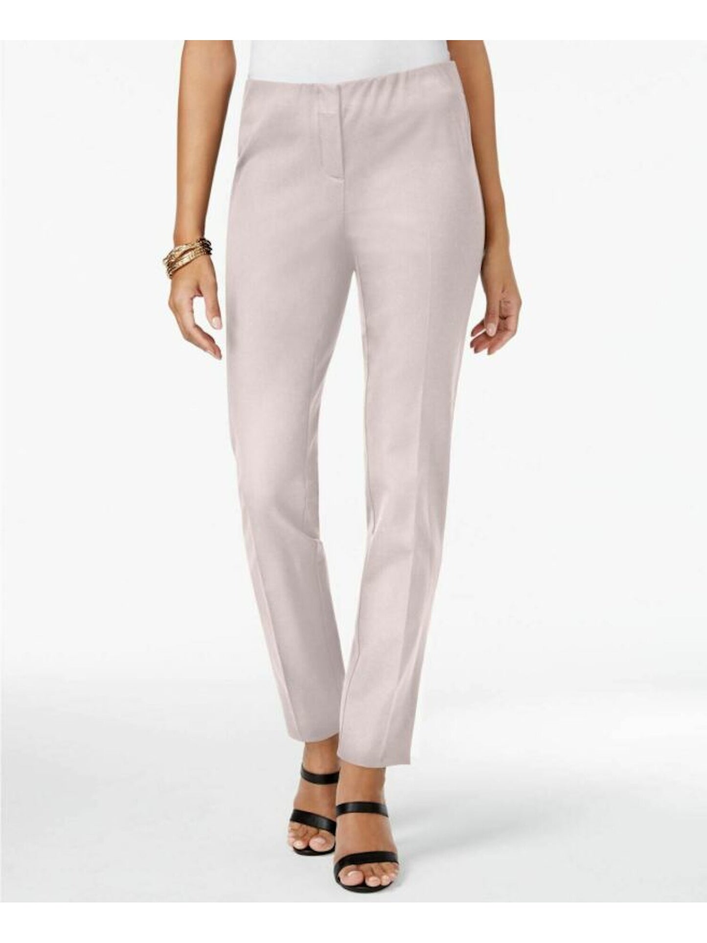 Alfani Women's Skinny Pants Pink Size 2 Petite