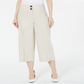 Alfani Women's Wide Leg Linen Pants Brown Size 0 Petite