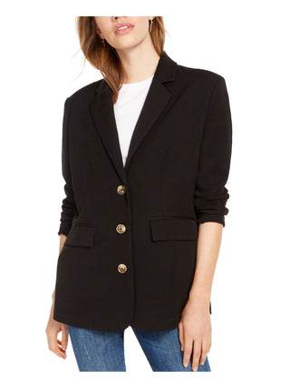 Kit & Sky Women's Blazer Jacket Black Size Medium