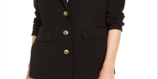 Kit & Sky Women's Blazer Jacket Black Size Medium