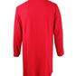 Tommy Hilfiger Womens Plus Double-Breasted MIDI Military Jacket Red Size 2X
