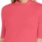 Charter Club Women's Supima Cotton Mock Neck Top  Red Size X-Large