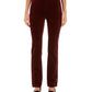 Charter Club Women's Lexington Velveteen Tummy-Control Straight Leg Jeans Bright Red Size 14