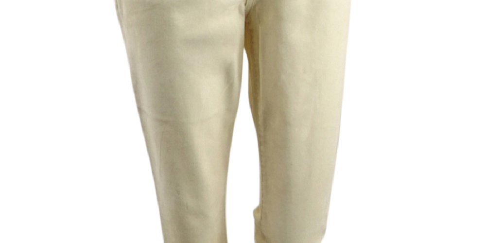 Free People Women's Velvet Skinny Pants Natural Size 29